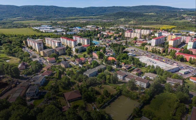 Rezidenční zástavba v ústecké čtvrti Bukov a Všebořice