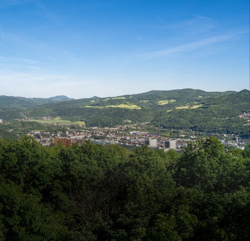 Rodinné domy v okolí Ústí nad Labem